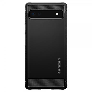 Spigen Google Pixel 6a Kuori Rugged Armor Matte Black