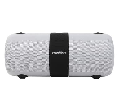 PexMan PM-10 kannettava Bluetooth-kaiutin, valkoinen