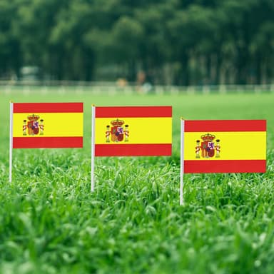 2022 MM-lippu Espanja 5-Pack Monivärinen