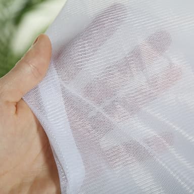 Pyykkipussit hienolla mesh-verkolla 3 kpl Valkoinen