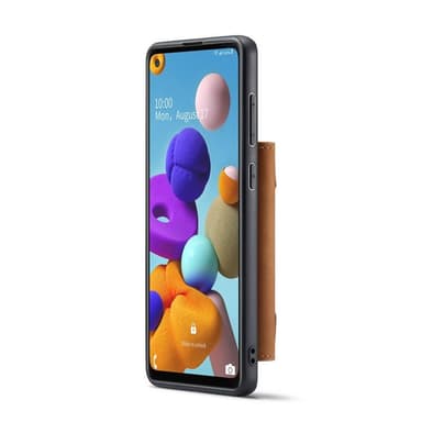DG-Ming M2 kuori Samsung Galaxy A21s - Ruskea