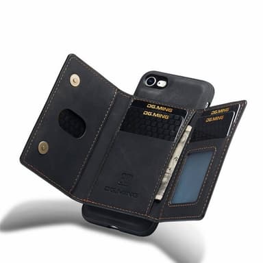 DG-Ming M2 kuori Apple iPhone 8 - Musta