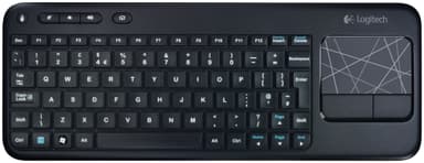 Logitech Wireless Touch näppäimistö K400