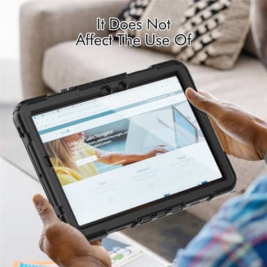 Hybridikuori olkahihnalla Samsung Galaxy Tab S8 11.0 - Musta