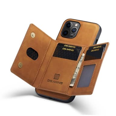 DG-Ming M2 kuori Apple iPhone 12 Pro Max - Ruskea