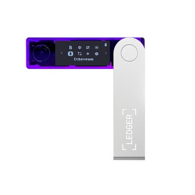 Ledger Nano X - Cosmic Purple