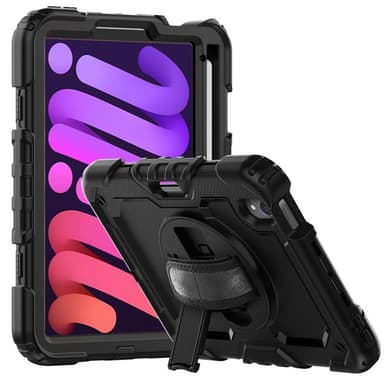 Hybridikuori olkahihnalla Apple iPad Mini (2021) - Musta