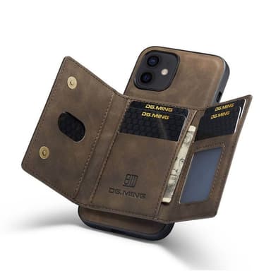 DG-Ming M2 kuori Apple iPhone 12 - Coffee