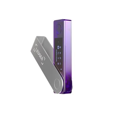 Ledger Nano X - Cosmic Purple