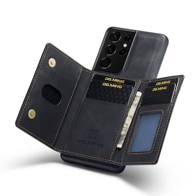 DG-Ming M2 kuori Samsung Galaxy S21 Ultra - Musta