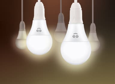 Geeni Lux 800 smart LED lamppu 9W A19 E27