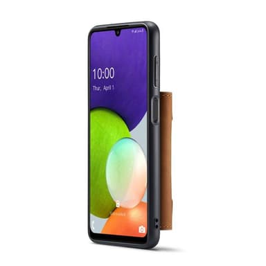 DG-Ming M2 kuori Samsung Galaxy A22 4G - Ruskea