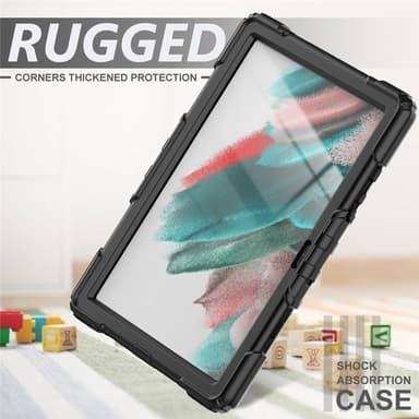 Hybridikuori olkahihnalla Samsung Galaxy Tab A8 10.5 (2021) - Musta