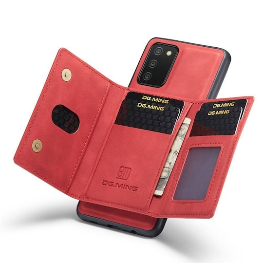 DG-Ming M2 kuori Samsung Galaxy A03s - Punainen