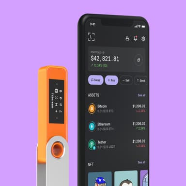 Ledger Nano S Plus - BTC Orange