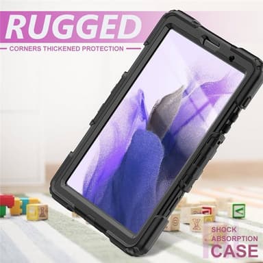 Hybridikuori olkahihnalla Samsung Galaxy Tab A7 Lite 8.7 (2021) - Must