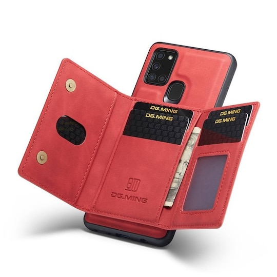 DG-Ming M2 kuori Samsung Galaxy A21s - Punainen