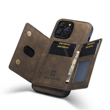 DG-Ming M2 kuori Apple iPhone 13 Pro - Coffee