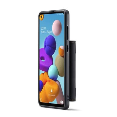 DG-Ming M2 kuori Samsung Galaxy A21s - Musta