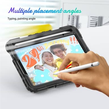 Hybridikuori olkahihnalla Apple iPad Mini (2021) - Musta