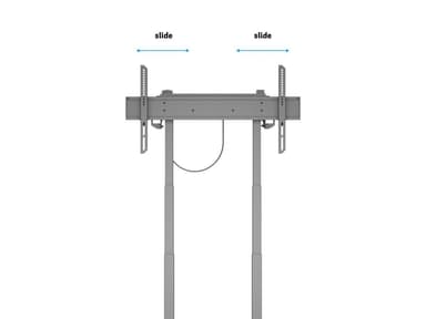 Multibrackets M Motorized Floorbase 37-90" Black