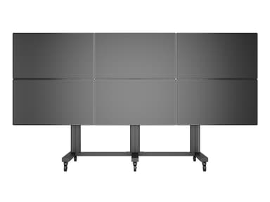 Multibrackets 9727 kyltin näyttökiinnike 139,7 cm (55") Musta