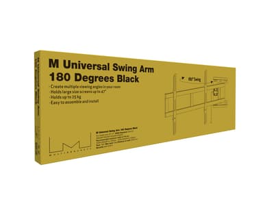 Multibrackets 6214 TV-kiinnike 119,4 cm (47") Musta