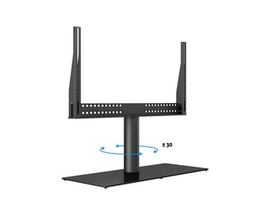 Multibrackets 3057 TV-kiinnike 190,5 cm (75") Musta