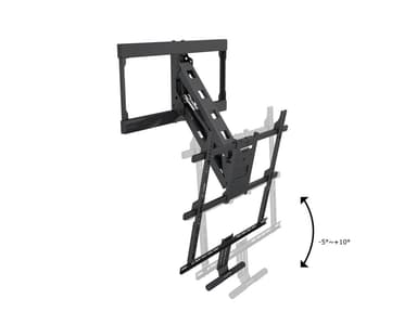 Multibrackets 6744 TV-kiinnike 165,1 cm (65") Musta