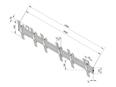 Multibrackets 4078 kyltin näyttökiinnike 165,1 cm (65") Musta