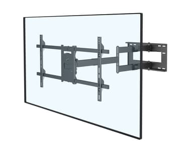 Multibrackets 6539 TV-kiinnike 190,5 cm (75") Musta