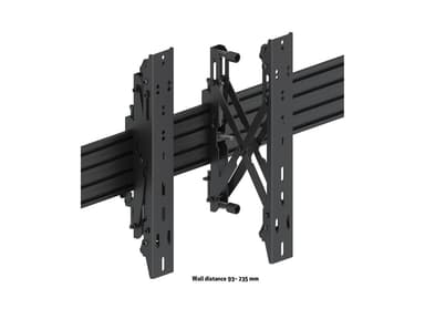 Multibrackets 5020 kyltin näyttökiinnike 139,7 cm (55") Musta