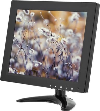 9,7"" TFT-färgskärm, 1024x768, VGA-/USB-/AV-/HDMI-/BNC-portar, svart