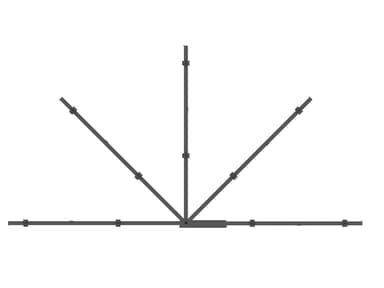 Multibrackets 2647 TV-kiinnike 175,3 cm (69") Musta