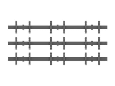 Multibrackets 5013 kyltin näyttökiinnike 165,1 cm (65") Musta