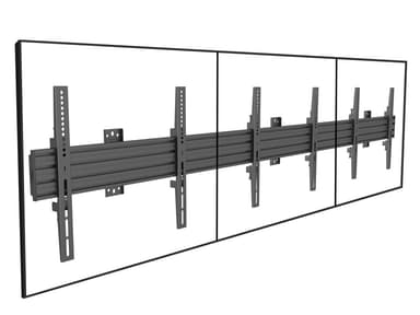 Multibrackets 4016 kyltin näyttökiinnike 165,1 cm (65") Musta