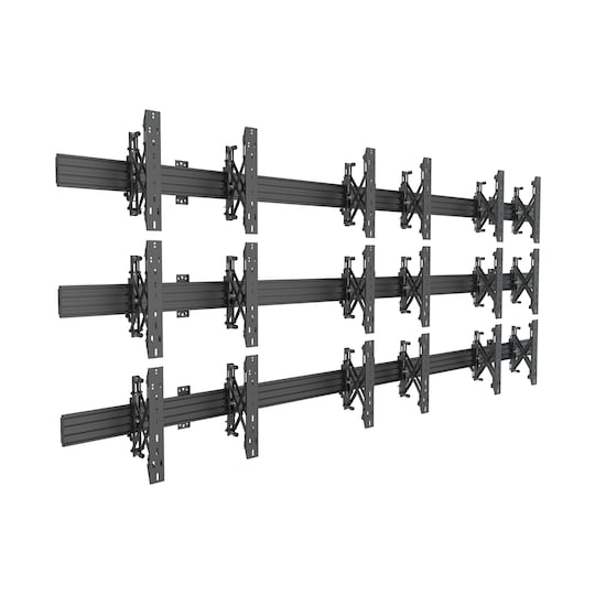 Multibrackets 5013 kyltin näyttökiinnike 165,1 cm (65") Musta