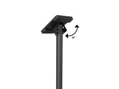 Multibrackets 3460 kyltin näyttökiinnike 165,1 cm (65") Musta