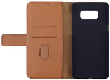 La Vie Samsung Galaxy S8 lompakkokotelo (ruskea)