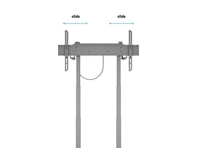 Multibrackets M Motorized Floorstand 37-90" Black