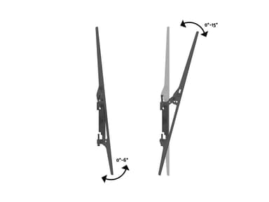 Multibrackets 6898 kyltin näyttökiinnike 177,8 cm (70") Musta