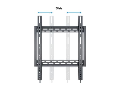 Multibrackets 8830 TV-kiinnike 2,54 m (100") Musta