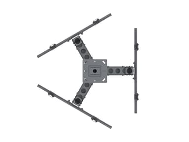 Multibrackets 8861 kyltin näyttökiinnike 190,5 cm (75") Musta