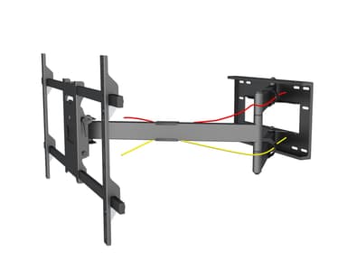 Multibrackets 6539 TV-kiinnike 190,5 cm (75") Musta