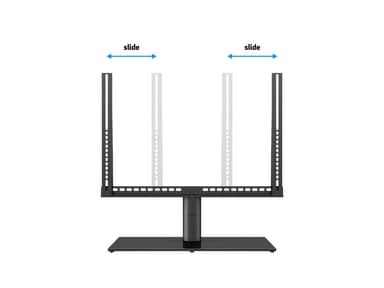 Multibrackets 1121 TV-kiinnike 152,4 cm (60") Musta