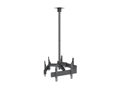 Multibrackets 8861 kyltin näyttökiinnike 190,5 cm (75") Musta