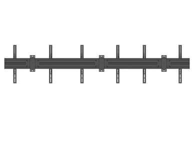 Multibrackets 4016 kyltin näyttökiinnike 165,1 cm (65") Musta