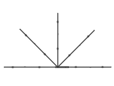 Multibrackets 6214 TV-kiinnike 119,4 cm (47") Musta