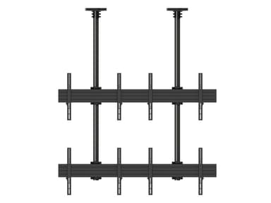 Multibrackets 3552 kyltin näyttökiinnike 165,1 cm (65") Musta