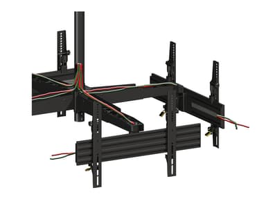 Multibrackets 3538 kyltin näyttökiinnike 165,1 cm (65") Musta